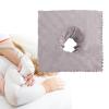 Massage Table Sheet Covers with Face Breath Hole 40x40 cm for Massage Bed, Grey view 2