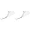 2pcs Body Tape Measure 150cm/60in Retractable Tape Measure Ruler for Fat Weight Monitors view 1