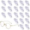 10 Pairs Nose Pads for Glasses Push on Nose Pads Silicone Nose Pads for Eyeglasses and Sunglasses view 1