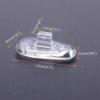 10 Pairs Nose Pads for Glasses Push on Nose Pads Silicone Nose Pads for Eyeglasses and Sunglasses view 4
