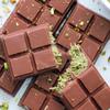 Premium Dubai Chocolate XL Size Handmade Daily Fresh 200 gr +-10 in Kadayif Antep Pistachio Pistachio Paste and Gold series Chocolate Dubai Cikolatasi 16 cm x 8 cm x 2.5 cm 1 piece by BAKKALIM UK view 4