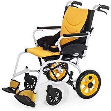 PNAJFUEL Wheelchair Wheelchair Alumiwheelchair,Lightweight and Foldablee,Attendant-Propelled Wheelchair