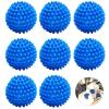 8Pcs Tumble Dryer Balls, Energy Saving & Non-melt | Soft Drying Balls for Tumble Dryer, Laundry Hedgehog Balls, Anti-Entanglement Laundry Ball for Washing Machine, Rapid Dryer Ball, Quick Drying Time view 1