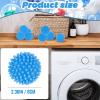 8Pcs Tumble Dryer Balls, Energy Saving & Non-melt | Soft Drying Balls for Tumble Dryer, Laundry Hedgehog Balls, Anti-Entanglement Laundry Ball for Washing Machine, Rapid Dryer Ball, Quick Drying Time view 3
