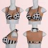 Round Collar Silicone Breastplate Realistic Artificial Huge Breast Touch Realistic Breast Plates for Transgender Ladyboy,Color 2,Silk CUP`D view 4