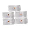 GLEAVI Silica Gel Packets Moisture Absorber 5Pcs 40 Gram Reusable Desiccant Color Changing Indicator for Storage Electronics Camera Bag Toolbox Safe view 1
