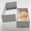 KRLZKID Mastectomy Silicone Breast Prosthesis 1 Pair Self-Adhesive False Boob for Crossdresser Transgender Shemale,Skin-L view 3