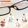 40 Pairs Eye Glasses Nose Pads Self-Adhesive Glasses Nose Grips Anti-Slip Spectacle Nose Pads Soft Foam Nose Cushion Nose Pads for Glasses Sunglasses view 3