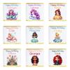 Personalised Girl Chocolate Neapolitans Coins Love Heart Rolls Cute Birthday Present Gifts Christening Baptism Baby Shower Princess Fairy Mermaid Castle (25, Gold Neapolitan) view 1