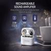 EchoEdge Rechargeable Invisible Hearing Amplifier  Personal Sound Amplifier with Microphone, Enhanced Clarity, Noise Reduction, HD Power Display & 30hr Battery Life view 3