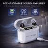 EchoEdge Rechargeable Invisible Hearing Amplifier  Personal Sound Amplifier with Microphone, Enhanced Clarity, Noise Reduction, HD Power Display & 30hr Battery Life view 4