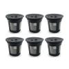 Sonayiu Pack of 6 Replacement Reusable Refillable K Cup Coffee Filter Pods For Ninja Dual Brew Coffee Maker view 1