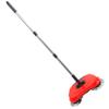HOLIDYOYO Hand Push Sweeper Broom and Dustpan Set, 360 Rotating Floor Cleaning Mop, Red Manual Push Sweeper for Household Floor Cleaning view 1