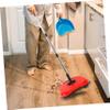 HOLIDYOYO Hand Push Sweeper Broom and Dustpan Set, 360 Rotating Floor Cleaning Mop, Red Manual Push Sweeper for Household Floor Cleaning view 2