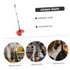 HOLIDYOYO Hand Push Sweeper Broom and Dustpan Set, 360 Rotating Floor Cleaning Mop, Red Manual Push Sweeper for Household Floor Cleaning view 3