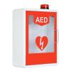 JYHHGDS AED Defibrillator Storage Cabinet, Ultimate First Aid Case with Light and Alarm System, Double Switch Control/Wide Glass Window, for Home Schools Clubs Groups view 1