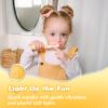 Papablic Toddler Sonic Electric Toothbrush for Ages 1-3 Years, Baby Electric Toothbrush with Cute Rabbit Cover and Smart LED Timer, 2 Brush Heads (Rabbit) view 3
