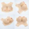 SVBEEFAR Silicone Breastplate C-G Cup High Elasticity Round Collar Fake Breasts For Drag Queen Crossdresser Mastectomy view 2