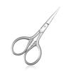 Small Nose Hair Scissors, Facial Hair Mini Grooming Scissors for Men Women, Stainless Steel Trimming Pointed Scissor for Eyebrows, for Facial Hair, Eyebrow, Eyelash, Beard, Moustache, 3.5inch view 1