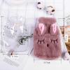 Hot Water Bottle 2 PCS Portable Plush Rabbit Hand Po Warm Water Bottle Stress Pain Relief Therapy Hand Warmer Girls Pocket Hand Feet Hot Water Bag Hot Water Bag(Pink color) view 3
