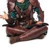 MDFCZXP Retro Warrior Leg Covers Adjustable Gothic Armor Leg Guard Boot Covers for Men Women Cosplay,Brown,40cm view 2