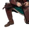 MDFCZXP Retro Warrior Leg Covers Adjustable Gothic Armor Leg Guard Boot Covers for Men Women Cosplay,Brown,40cm view 3