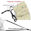 Reusable Cloth Face Mask,Shabby Chic Stripe Adult Washable Face Cover With Adjustable Earloops Nose Wire view 3