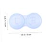 KOMBIUDA 10pcs Double Frame Cases Plastic Storage Box for Lens Travel Eyes Container Box view 2