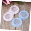 KOMBIUDA 10pcs Double Frame Cases Plastic Storage Box for Lens Travel Eyes Container Box view 4