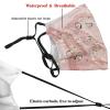 Reusable Cloth Face Mask,Rose Gold Marble Adult Washable Face Cover With Adjustable Earloops Nose Wire view 3