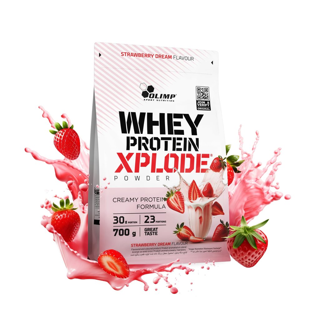 Olimp Whey Protein Xplode Powder - 700 g - Strawberry