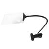 KOMBIUDA Screen Magnifier with Stand, Adjustable Height Desktop Design, 5x Magnification Plastic Lens for Reading and Watch Repair, Sturdy Hands Free Magnifier view 1