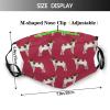Reusable Cloth Face Mask,Brittany Spaniel Sporting Dogs Adult Washable Face Cover With Adjustable Earloops Nose Wire view 2