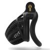 Breathable Pink Multifunctional Gym cage with Concealed Lock and 4 Fixed Rings (Black, Arc Rings) view 3