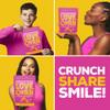 LOVE CORN Sweet & Salty Crunchy Corn Snack | 24 x 20g Bags | Kosher, Vegan, Gluten-Free | Simple Ingredients, Low Calorie, Low Sugar | Great For Lunchbox & On The Go | Perfect Healthy Graze | UK Made view 3