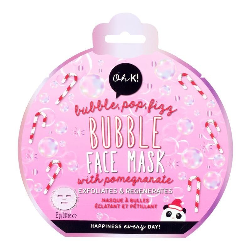 Bubble Pop Fizz Bubble Face Mask