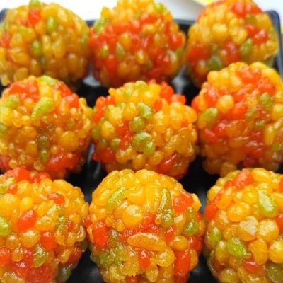 Festival Special Premium (Boondi Laddu 500g) Delicious Indian Traditional Sweets To Sweeten Up Your Celebration Best Gift For All Occasions Rakhi,NewYear,Diwali,Holi