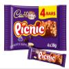 4 x Chocolate Gift Hamper Cad Picnic Chocolate Bar 4 Pack Multipack 152g Suitable for vegetarians For Christmas Easter Thanks Giving By Experts Supplies view 2