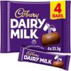4 x Chocolate Gift Hamper Dairy Milk Chocolate Bar 4 Pack Multipack 134g For Christmas Easter Thanks Giving By Experts Supplies view 2