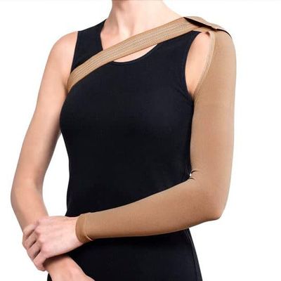 AQUASHIELDING Lymphedema Armsleeve, Firm Compression, Swelling Post Mastectomy, Comfortable Fabric Runs,XL