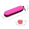 seplouis Electric Toothbrush Travel Case for Oral-B/Philips Sonicare/Colgate/seago/Bitvae/Braun and Most Other Brands of Electric Toothbrushes, and Includes 2 Universal Toothbrush Head Covers, Pink view 2