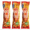 Golden Cross Spicy Onion Rings 3 x 150g Crisps Corn Snacks Spicy Flavour Flavoursome Snack view 1