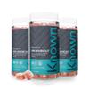 Known Pre-Workout Gummies  Raspberry & Yuzu Flavour  Vegan Gummy Supplement  Caffeine, Taurine, Citrulline, Alanine & Vitamins D3, B3, B6, C  Energy, Focus & Endurance  45 Servings  Men & Women view 1
