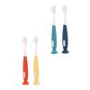 KOMBIUDA 4pcs Soft Bristle Boy Girl's Toothbrush for Boys and Girls Oral Care Toothbrush for Years Old view 1