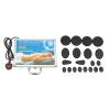 18 Piece Portable Electric Hot Stone Massage Set, Massage Stone Warmer Set, with Heater, Hot Rocks Basalt Massage Stones for Professional or Home Spa Stone Therapy, Healing, Pain Relief view 3