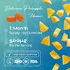 Known Delicious High-Strength Vitamin B12 Gummies - 500g B12 for Energy Support - Natural Pineapple Flavour - 60 Vegan Gummies, 3 Months Supply view 3