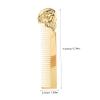 IWOWHERO Men Dual-sided Skull Comb for Beard Grooming and Hair Styling Compact Elegant Design for for All Hair Types and Styles Includes Protective Case view 2