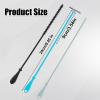3pcs Silicone Straw Brush Set, 9.45 Inch Extra Long Cleaner Brushes for Reusable Water Bottle Straws - Bendable Crevice Cleaning Tool for Kitchen view 2