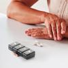FYOBOT Weekly Pill Organizer 4 Times A Day, Large Compartments Pill Box 4 X 7 Day, Medicine Organizer Pill Case (Black) view 2