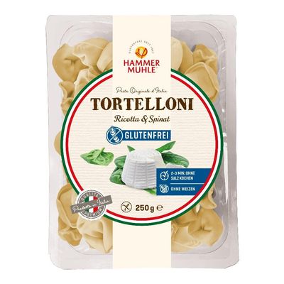 Hammermhle Tortelloni, Ricotta & Spinach, 250 g (1)